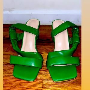 Green heels
